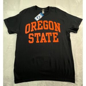 NWT Oregon State Mens M Shirt Black Graphic Print by New Agenda